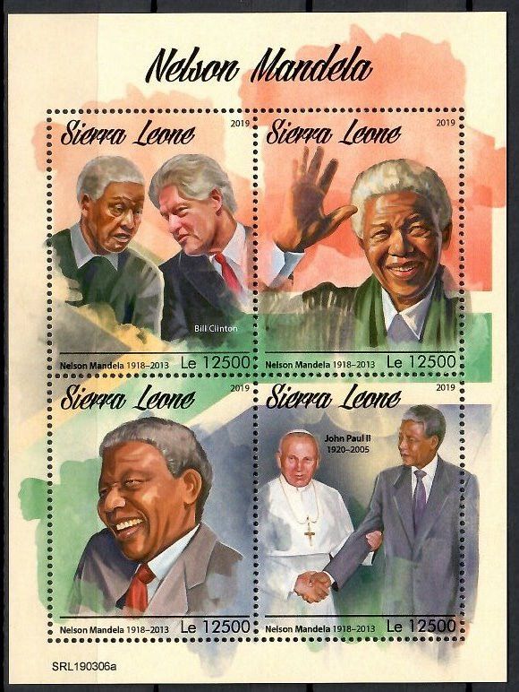 Znaczek Sierra Leone 2019 Mi ark 10866-10869 Czyste **