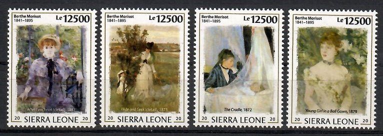 Znaczek Sierra Leone 2020 Mi 12146-12149 Czyste **