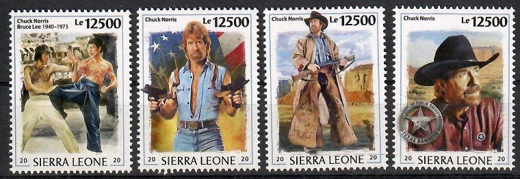 Znaczek Sierra Leone 2020 Mi 12151-12154 Czyste **