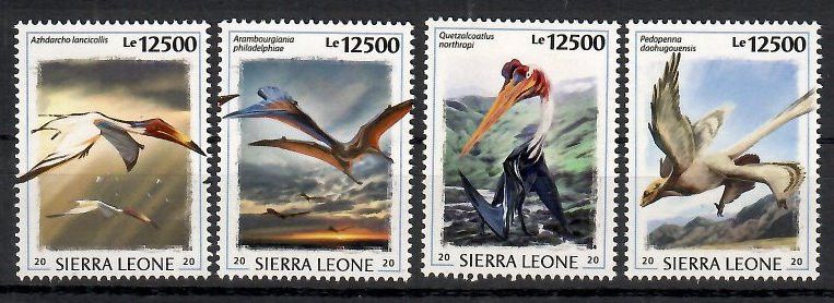 Znaczek Sierra Leone 2020 Mi 12201-12204 Czyste **