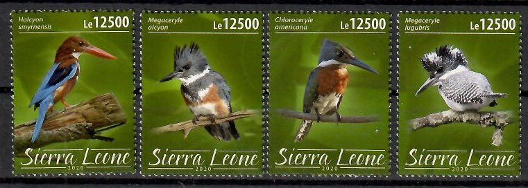 Znaczek Sierra Leone 2020 Mi 12216-12219 Czyste **