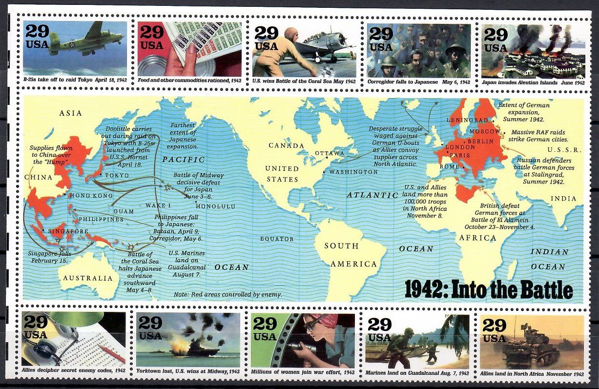 Znaczek USA 1992 Mi bl 31 Czyste **