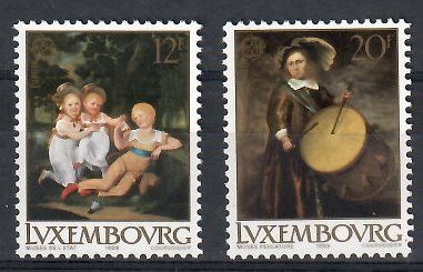 Znaczek Luksemburg 1989 Mi 1219-1220 Czyste **