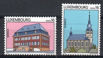 Znaczek Luksemburg 1997 Mi 1414-1415 Czyste **