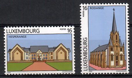 Znaczek Luksemburg 1998 Mi 1440-1441 Czyste **
