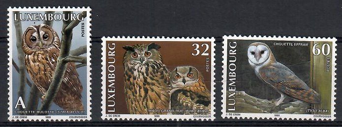 Znaczek Luksemburg 1999 Mi 1466-1468 Czyste **