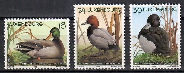 Znaczek Luksemburg 2000 Mi 1503-1505 Czyste **