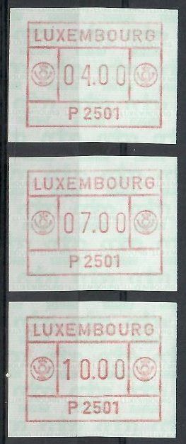 Znaczek Luksemburg 1983 Mi aut 1 Czyste **