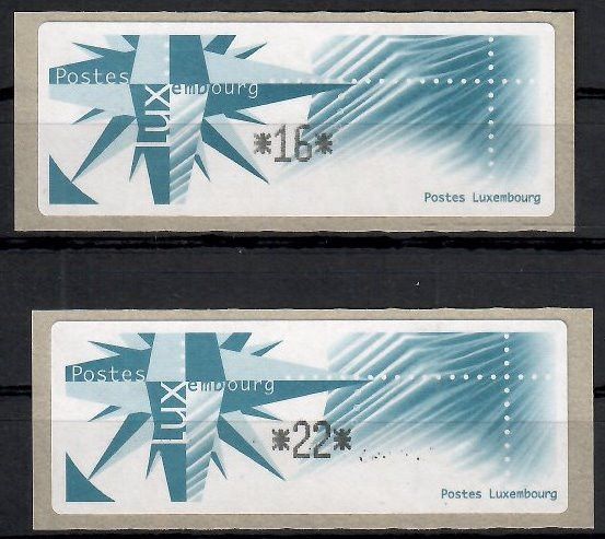 Znaczek Luksemburg 1997 Mi aut 4 Czyste **