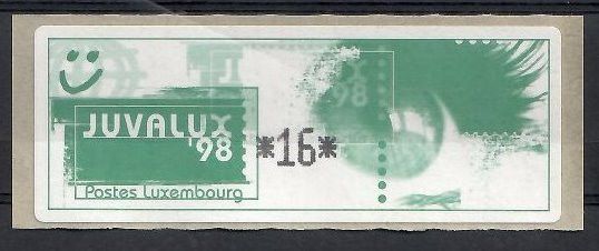 Znaczek Luksemburg 1998 Mi aut 5 Czyste **