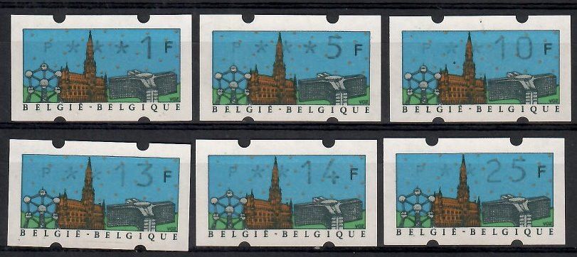 Znaczek Belgia 1990 Mi aut 22I Czyste **