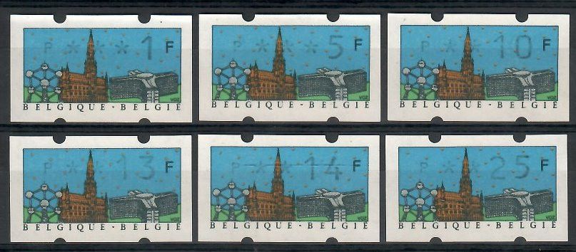 Znaczek Belgia 1990 Mi aut 22II Czyste **