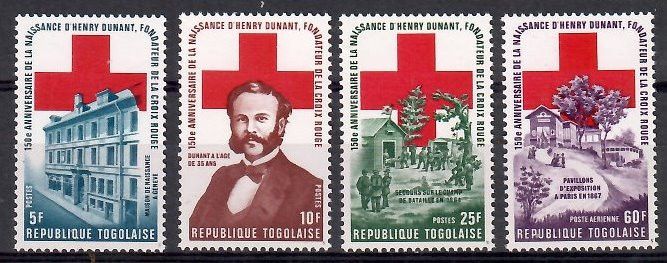 Znaczek Togo 1978 Mi 1318-1321 Czyste **