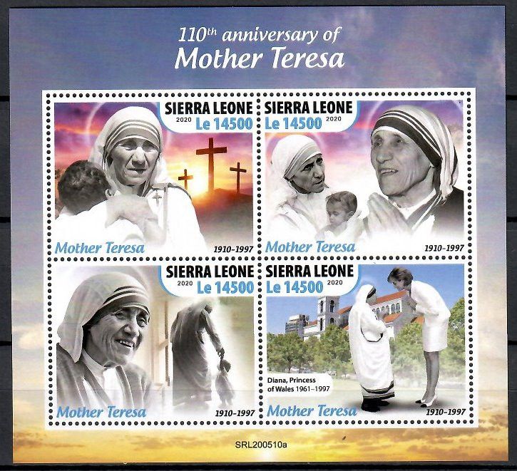 Znaczek Sierra Leone 2020 Mi ark 12720-12723 Czyste **