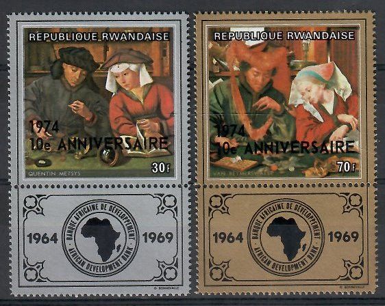 Znaczek Rwanda 1974