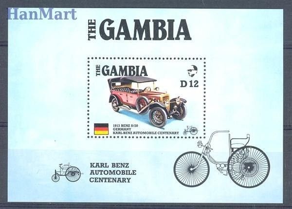 Znaczek Gambia 1986 Mi bl 24 Czyste **