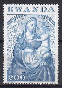 Znaczek Rwanda 1987 Mi 1384 Czyste **