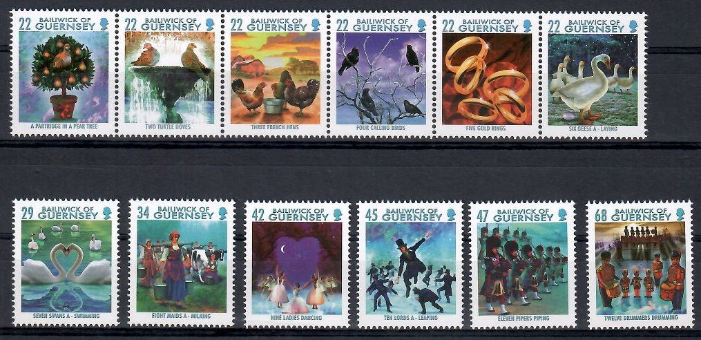 Znaczek Guernsey 2006 Mi 1102-1113 Czyste **