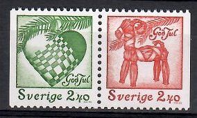 Znaczek Szwecja 1993 Mi 1799-1800 Czyste **