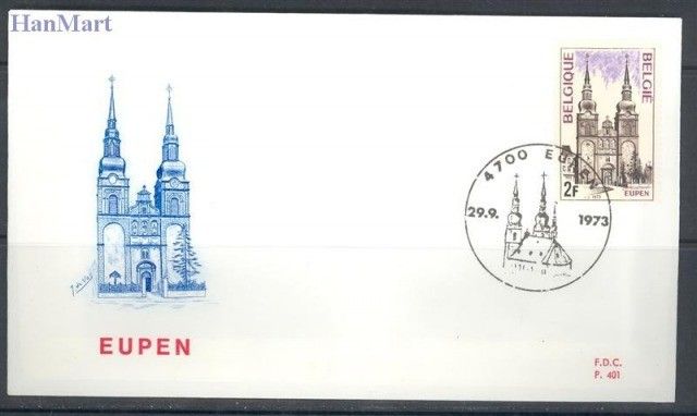 Znaczek Belgia 1973 Mi 1737 FDC
