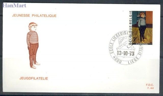 Znaczek Belgia 1973 Mi 1738 FDC