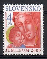 Znaczek Słowacja 2000 Mi 379 Czyste **