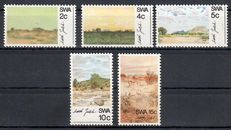 Znaczek Afryka Południowo-Zachodnia 1973 Mi 368-372 Czyste **