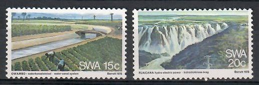 Znaczek Afryka Południowo-Zachodnia 1976 Mi 425-426 Czyste **