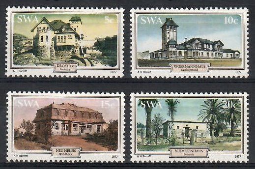 Znaczek Afryka Południowo-Zachodnia 1977 Mi 436-439 Czyste **