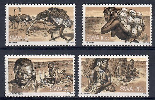 Znaczek Namibia 1978 Mi 444-447 Czyste **