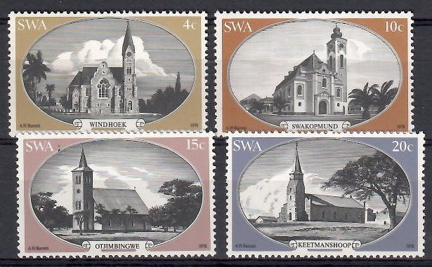 Znaczek Namibia 1978 Mi 448-451 Czyste **