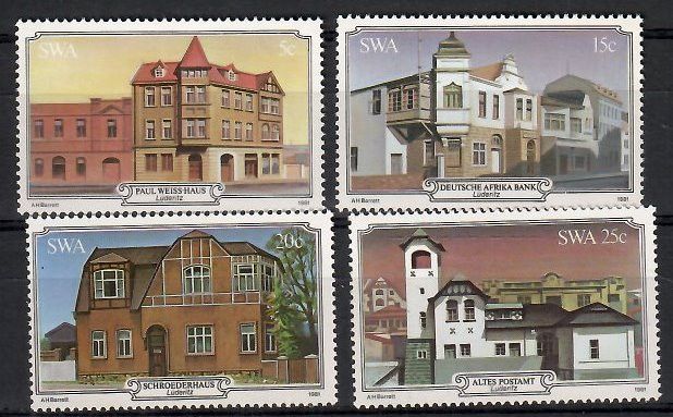 Znaczek Afryka Południowo-Zachodnia 1981 Mi 508-511 Czyste **
