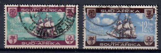 Znaczek Republika Południowej Afryki 1962 Mi 311-312 Stemplowane