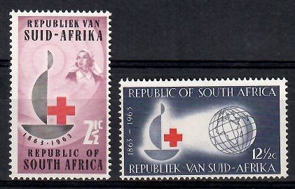 Znaczek Republika Południowej Afryki 1963 Mi 314-315 Czyste **