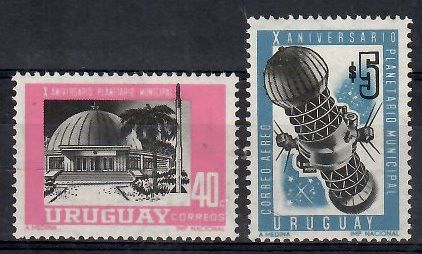 Znaczek Urugwaj 1967 Mi 1065-1066 Czyste **