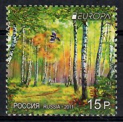 Znaczek Rosja 2011 Mi 1712 Czyste **