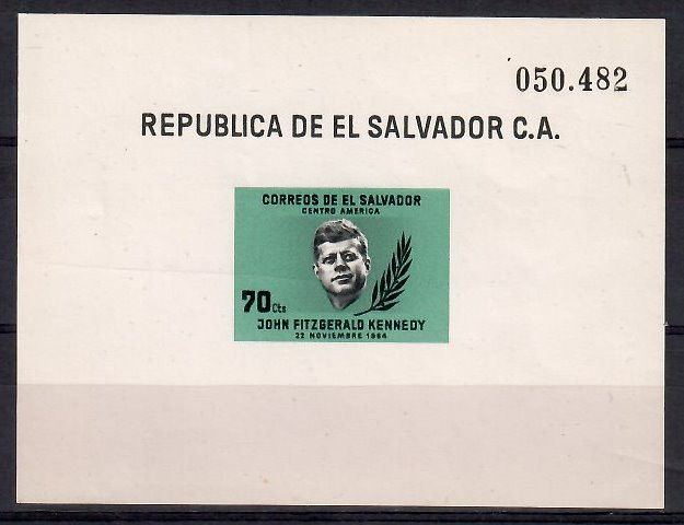 Znaczek Salwador 1964 Mi bl 22 Czyste **