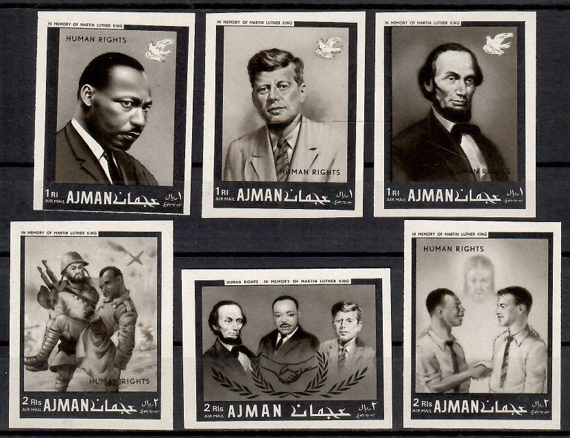 Znaczek Ajman / Adżman 1968