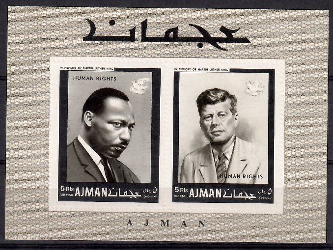 Znaczek Ajman / Adżman 1968