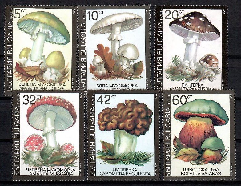 Znaczek Bułgaria 1991 Mi 3886-3891 Czyste **