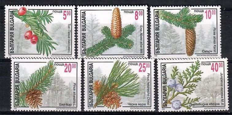 Znaczek Bułgaria 1996 Mi 4208-4213 Czyste **