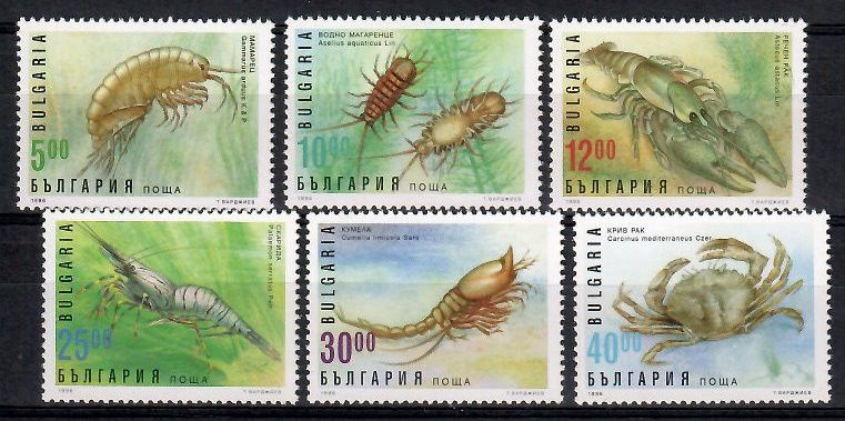 Znaczek Bułgaria 1996 Mi 4238-4243 Czyste **