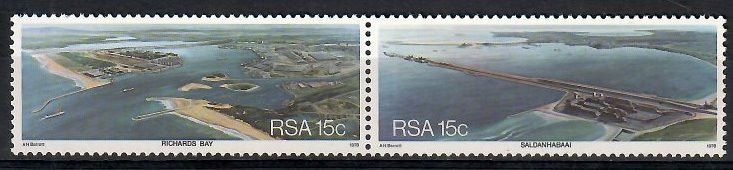 Znaczek Republika Południowej Afryki 1978 Mi 540-541 Czyste **