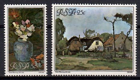Znaczek Republika Południowej Afryki 1980 Mi 569-570 Czyste **