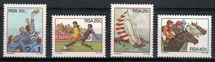 Znaczek Republika Południowej Afryki 1983 Mi 634-637 Czyste **
