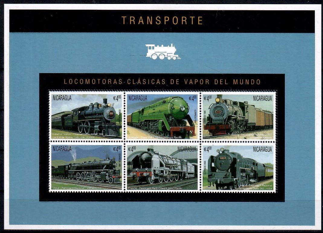 Znaczek Nikaragua 1995 Mi ark 3693-3698 Czyste **