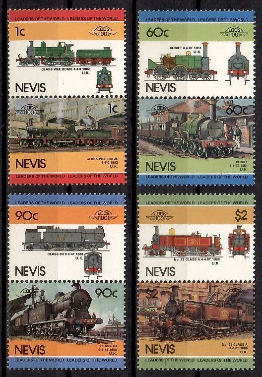 Znaczek Nevis 1985 Mi 260-267 Czyste **