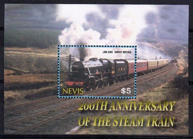 Znaczek Nevis 2004 Mi bl 247 Czyste **