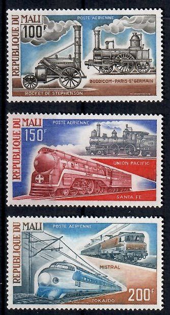 Znaczek Mali 1973 Mi 401-403 Czyste **