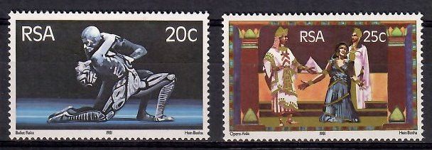 Znaczek Republika Południowej Afryki 1981 Mi 583-584 Czyste **